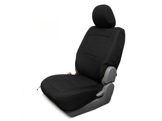 Bartact Tactical Series Front Seat Covers; Black (09-15 Tacoma w/ Bucket Seats, Excluding TRD Pro)