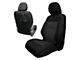 Bartact Tactical Series Front Seat Covers; Black/Graphite (16-19 Tacoma w/ Bucket Seats)
