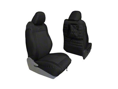 Bartact Tactical Series Front Seat Covers; Black/Multicam (09-15 Tacoma TRD Pro)