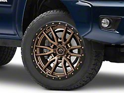 Fuel Wheels Rebel Matte Bronze 6-Lug Wheel; 20x9; 1mm Offset (05-15 Tacoma)