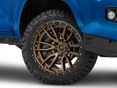 Fuel Wheels Rebel Matte Bronze 6-Lug Wheel; 20x9; 20mm Offset (16-23 Tacoma)