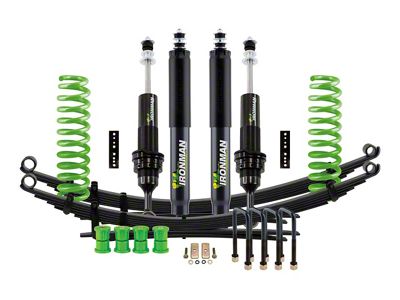 Ironman 4x4 3-Inch Foam Cell Pro Medium Load Suspension Lift Kit with Shocks; Stage 1 (05-23 Tacoma)
