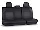 PRP Rear Bench Seat Cover; Black and Gray (16-23 Tacoma Double Cab)