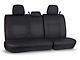 PRP Rear Bench Seat Cover; Black with Red Stitching (16-23 Tacoma Double Cab)