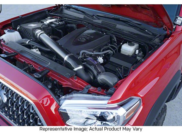 Procharger High Output Intercooled Supercharger Complete Kit with D-1SC; Polished Finish (16-23 3.5L Tacoma)