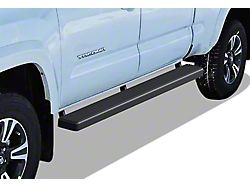 5-Inch iStep Running Boards; Black (05-23 Tacoma Double Cab)