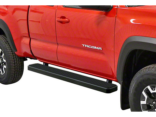 6-Inch iStep Running Boards; Black (05-23 Tacoma Access Cab)