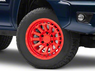 Black Rhino Raid Gloss Red 6-Lug Wheel; 18x9.5; 12mm Offset (05-15 Tacoma)