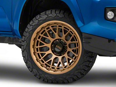 KMC Technic Matte Bronze 6-Lug Wheel; 20x9; 0mm Offset (16-23 Tacoma)