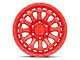 Black Rhino Raid Gloss Red 6-Lug Wheel; 17x8.5; 0mm Offset (16-23 Tacoma)