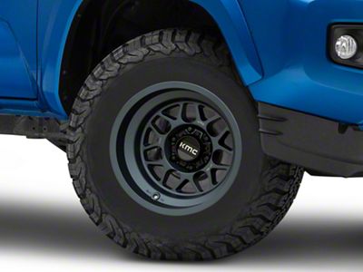 KMC Terra Metallic Blue 6-Lug Wheel; 16x8; 0mm Offset (16-23 Tacoma)
