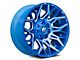 Fuel Wheels Twitch Anodized Blue Milled 5-Lug Wheel; 22x10; -18mm Offset (05-15 Tacoma)