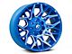 Fuel Wheels Twitch Anodized Blue Milled 5-Lug Wheel; 22x10; -18mm Offset (05-15 Tacoma)
