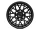 KMC Technic Satin Black 6-Lug Wheel; 17x8.5; 18mm Offset (16-23 Tacoma)