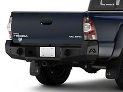 Fab Fours Premium Rear Bumper; Matte Black (05-15 Tacoma)