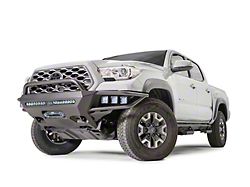 Fab Fours Ultra Light Hybrid Winch Front Bumper with Pre-Runner Guard; Matte Black (16-22 Tacoma)