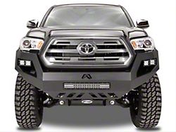 Fab Fours Vengeance Front Bumper with No Guard; Matte Black (12-15 Tacoma)