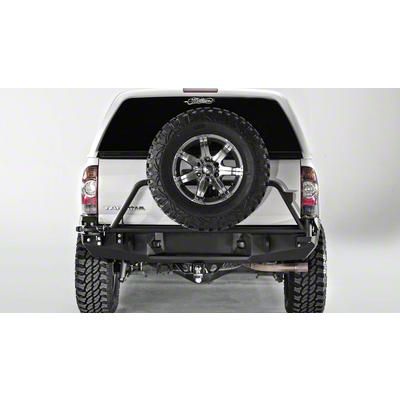 Fab Fours Tacoma Premium Rear Bumper Tire Carrier; Bare Steel TT-Y1351T ...