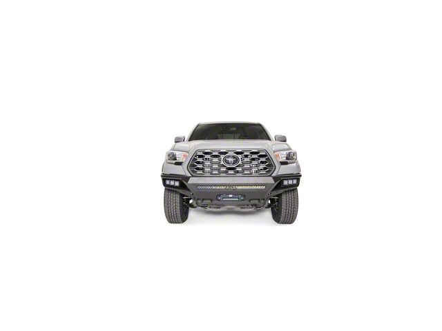 Fab Fours Ultra Light Hybrid Winch Front Bumper with No Guard; Bare Steel (16-23 Tacoma)