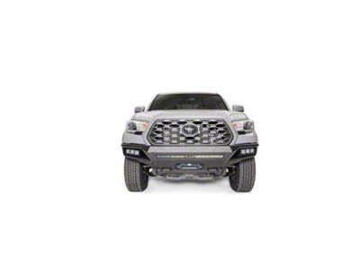Fab Fours Ultra Light Hybrid Winch Front Bumper with No Guard; Bare Steel (16-23 Tacoma)
