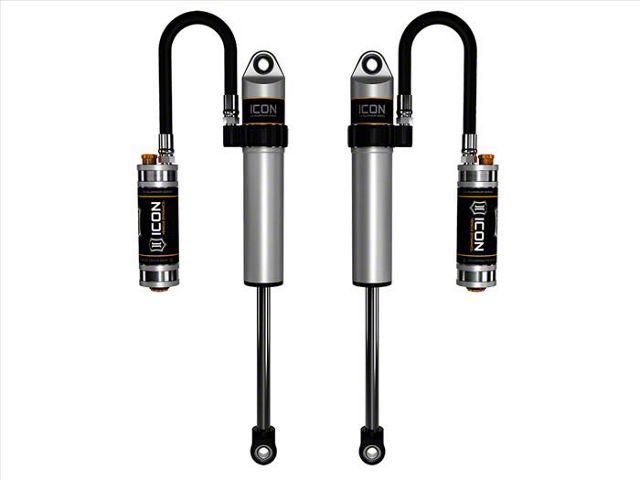 ICON Vehicle Dynamics S2 Secondary V.S. 2.5 Series Front Remote Reservoir Shocks with CDCV (05-23 6-Lug Tacoma)