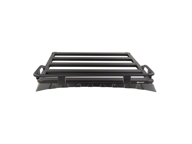 ARB BASE Rack with Mount Kit, Deflector and 1/4 Guard Rail; 49-Inch x 51-Inch (16-23 Tacoma Double Cab)