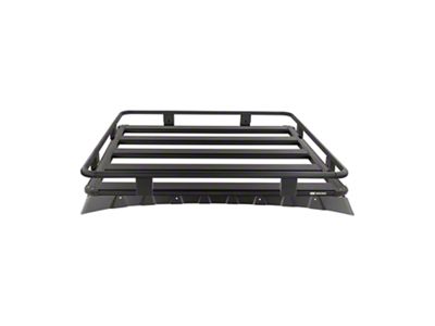 ARB BASE Rack with Mount Kit, Deflector and Full Front Guard Rail; 49-Inch x 51-Inch (16-23 Tacoma Double Cab)