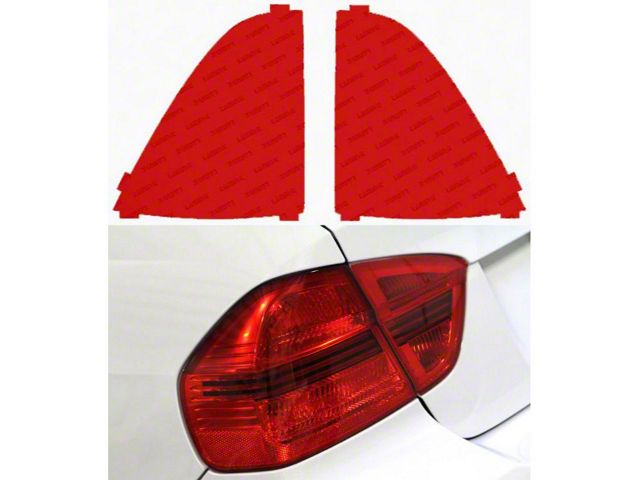 Lamin-X Tail Light Tint Covers; Red (05-11 Tacoma)