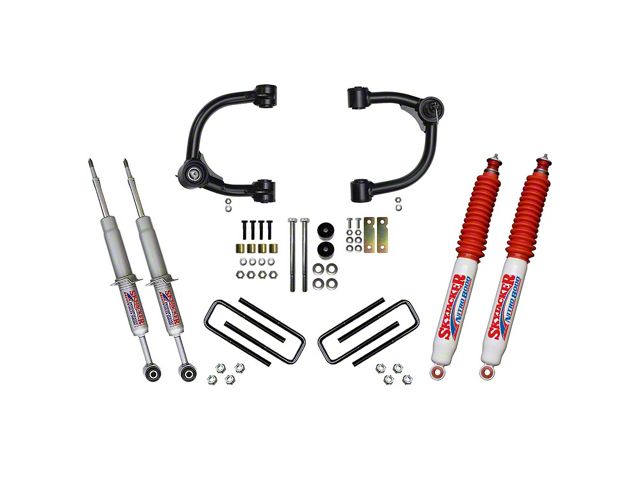 SkyJacker 3-Inch Upper Control Arm Suspension Lift Kit with Nitro Shocks (16-23 Tacoma, Excluding TRD Pro)