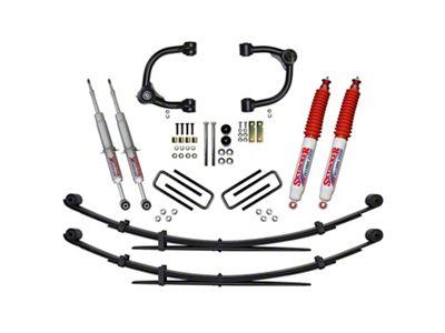 SkyJacker 3-Inch Upper Control Arm Suspension Lift Kit with Rear Leaf Springs and Hydro Shocks (16-23 Tacoma, Excluding TRD Pro)