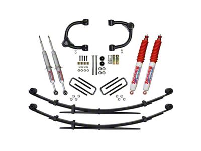 SkyJacker 3-Inch Upper Control Arm Suspension Lift Kit with Rear Leaf Springs and Nitro Shocks (16-23 Tacoma, Excluding TRD Pro)