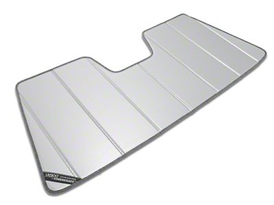Covercraft UVS100 Heat Shield Tacoma Custom Sunscreen; Silver UV11577SV  (18-23 Tacoma w/o GoPro Mounted to Windshield) - Free Shipping