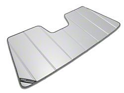 Covercraft UVS100 Heat Shield Custom Sunscreen; Silver (18-22 Tacoma w/o GoPro Mounted to Windshield)