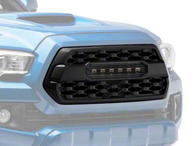 American Modified Mesh Upper Replacement Grille with LED Off-Road Lights (16-23 Tacoma)