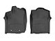 Weathertech Front Floor Liner HP; Black (16-17 Tacoma w/ Automatic Transmission)