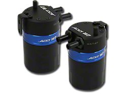 ADD W1 Baffled Oil Catch Can Kit V3; Blue Ring (16-22 Tacoma)