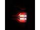 AlphaRex LUXX-Series LED Tail Lights; Black/Red Housing; Smoked Lens (05-15 Tacoma)