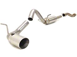 Carven Exhaust Progressive Series Single Exhaust System with Polished Tip; Side Exit (16-22 2.7L Tacoma)