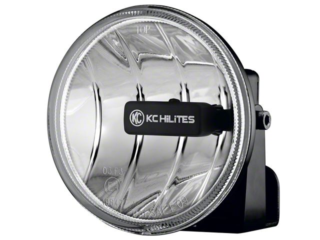 KC HiLiTES 4-Inch Gravity G4 Clear LED Lights; Fog Beam (Universal; Some Adaptation May Be Required)