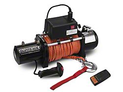 Barricade 9,500 lb. Winch with Synthetic Rope and Wireless Control (Universal; Some Adaptation May Be Required)