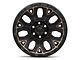Fuel Wheels Traction Matte Black with Double Dark Tint 6-Lug Wheel; 20x10; -18mm Offset (16-23 Tacoma)