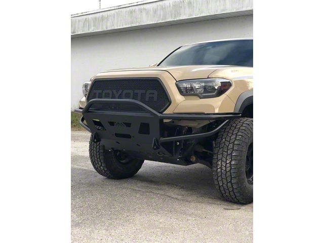 Welded Hybrid Front Bumper; Raw Steel (16-23 Tacoma)
