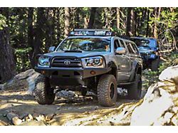 Welded Plate Front Bumper; Raw Steel (05-15 Tacoma)