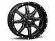 Moto Metal MO970 Semi Gloss Black Milled 6-Lug Wheel; 20x10; -18mm Offset (05-15 Tacoma)