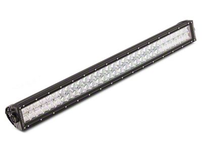 Cali Raised LED 32-Inch LED Light Bar with Hidden Bumper Mounting Brackets and Small Blue Backlight Switch; Combo Beam (16-23 Tacoma)