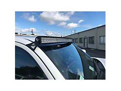 Cali Raised LED 52-Inch Curved LED Light Bar with Roof Mounting Brackets and Amber Backlight Switch; Spot Beam (05-23 Tacoma)