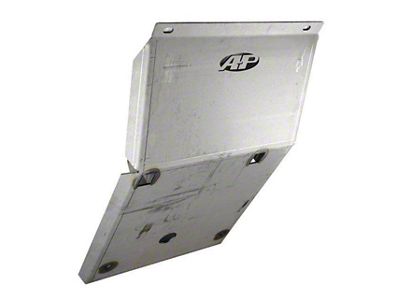 Aluminum IFS Skid Plate; Black (05-23 Tacoma)