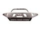 APEX Aluminum Front Bumper with LED Hoop; Black (05-15 Tacoma)