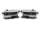 GTR Lighting Carbide LED Headlights with Amber Side Markers; Black Housing; Clear Lens (16-23 Tacoma w/o Factory LED DRL)