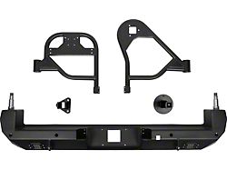 Dual Swing Out Rear Bumper; Black (16-23 Tacoma)